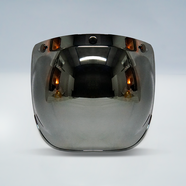 Wreckless Chrome Bubble Visor