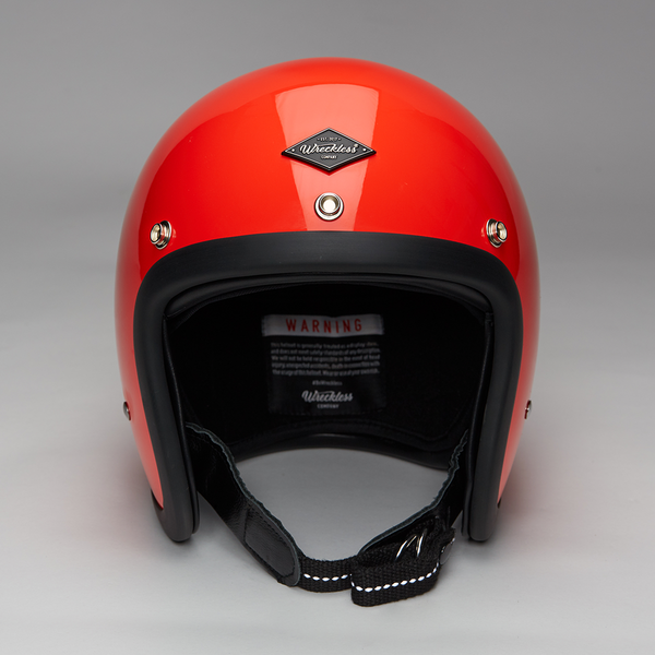 Jet Helmet Gloss Orange