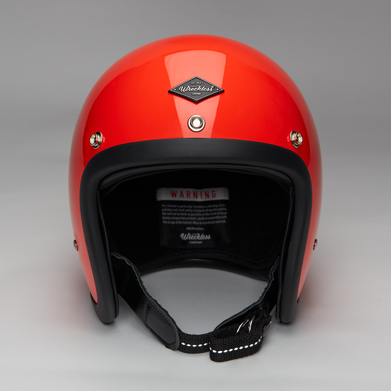 Jet Helmet Gloss Orange